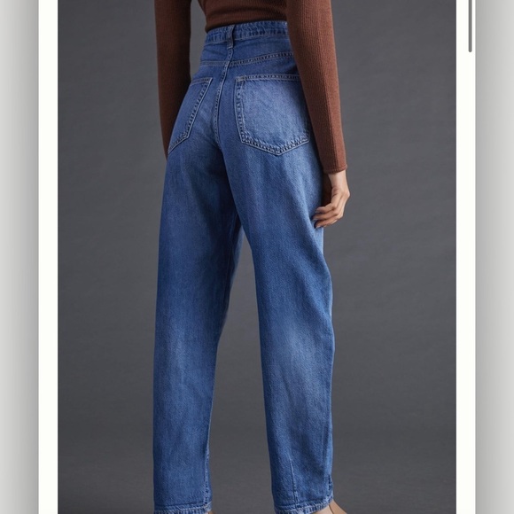 Anthropologie X Pilcro | The Breaker Relaxed Tapered Barrel High Rise Jean 30/10 - Picture 4 of 13